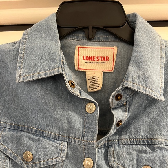 Denim crop top - Picture 2 of 3